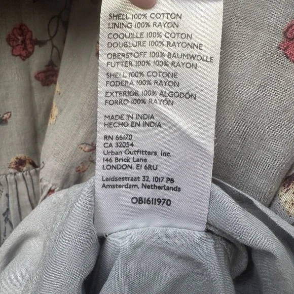 Free People Lysette Maxi Dress Bluebell Combo - Picture 10 of 12